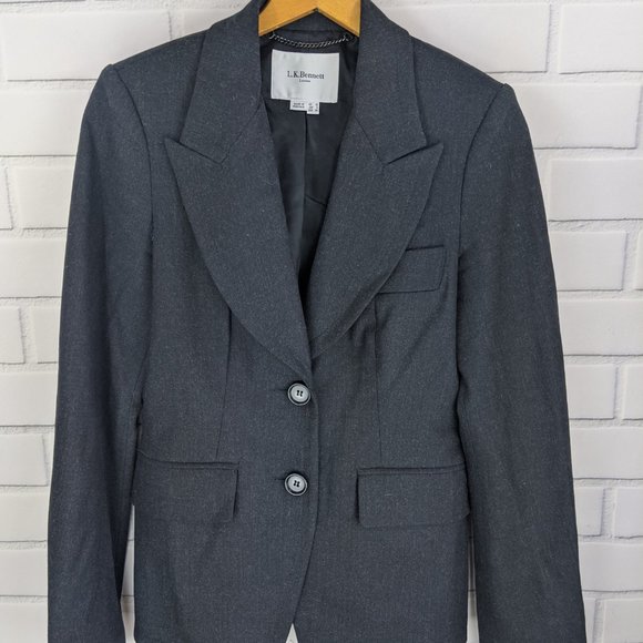 LK Bennett London Jacket Women’s 6 Denese Wool - Picture 1 of 6